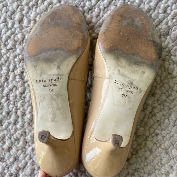 Kate Spade Size 8 Patent Leather Heels - Picture 5 of 8